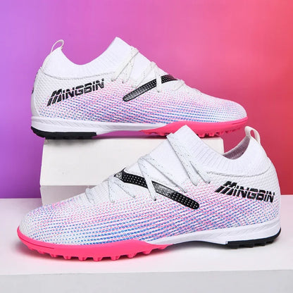 New Men Football Boots Professional Soccer Shoes Cleats Futsal Women Unisex Ultralight Hot Sale High-quality TF/FG Sneakers