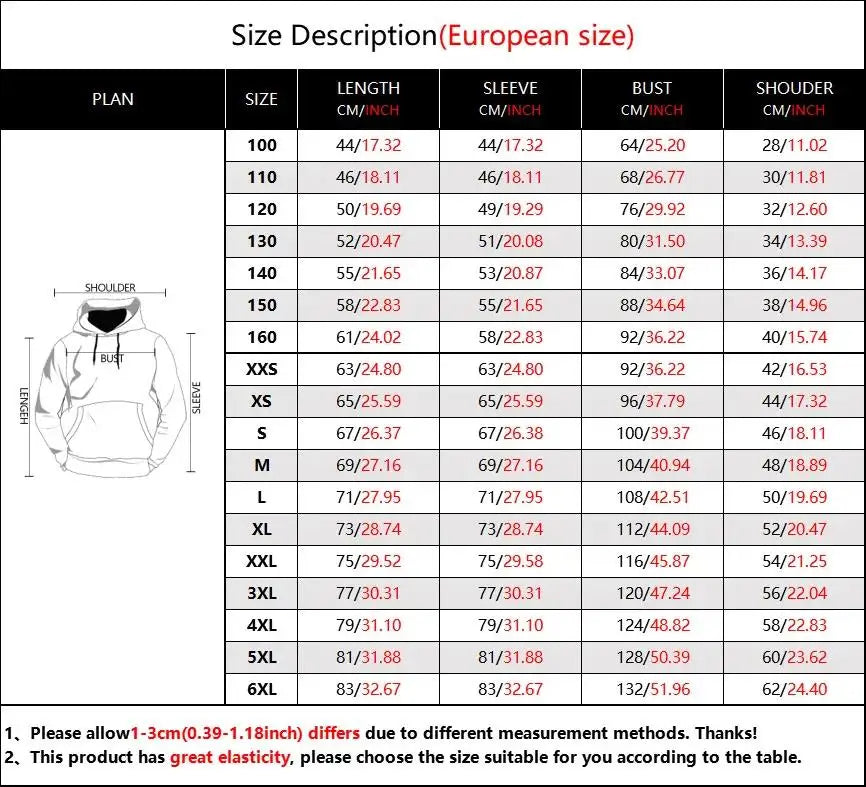 2023 Autumn Fashion New Lover Wolf Men's Hoodie 3D Pattern Loose Fall Sweatshirt Street Funny Brand