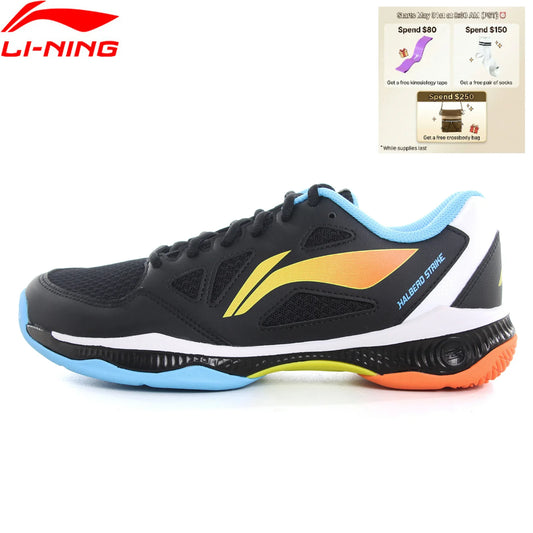Li-Ning Unisex HALBERD STRIKE Badmintonschoenen Ademend Comfortabel LiNing Heren Dames Trainingssneakers AYTV021
