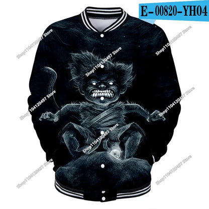 Dragon Ball Streetwear – baseballová uniforma pro muže a ženy, Son Goku, kostýmy pro dospělé, bundy, jarní a podzimní kabáty, svetry, mikiny, dárky