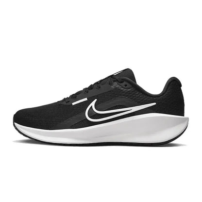 Nike DOWNSHIFTER 13 Comfort Fabric Breathable Low-Top Casual City Commuter Running Shoes Women's Black/White FD6476-001