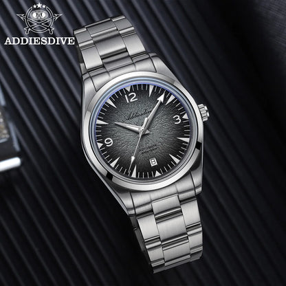 ADDIESDIVE AD2508 Man Diving Watch Luminous 100M Waterproof 316L Stainless Steel 8215 Movement Automatic Mechanical Watch
