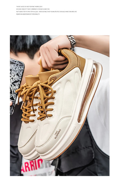 Men's Casual Sneakers, Luxury Trainer Shoes, Breathable Race Running Shoes, Fashion Loafers for Men.