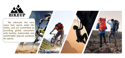 HIKEUP Hiking Shoes Men's Winter Climbing Trekking Sneakers for Men Leather Breathable Outdoor Anti-Skid Sports Work Shoes
