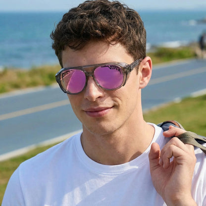 Men PUNK Sunglasses MTB Bicycle Eyewear Women UV400 PITS Road Bike Goggles Windproof Sport Women Glasses