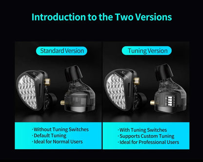 KZ Sonata 14BA Balanced Armature In-Ear Monitor Earphones, HiFi Monitoring Earbuds with 2PIN Detachable Cable for Music, Gaming & Studio Audio