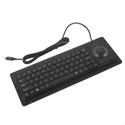 1pc Industrial USB Touch Board Keyboards with Touchpads and High Durability for Medical and Security Systems