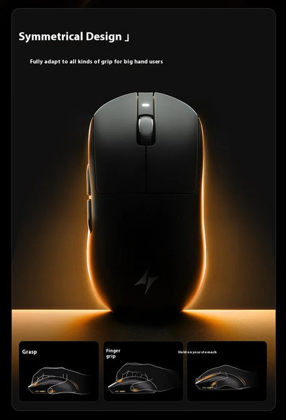 ATK A9 Plus Gaming Mouse Wireless A9/A9 SE/A9 Pro Tri Mode 8K Gaming Mouse Lightweight A9 Ultimate E-sports PC Gift Customized