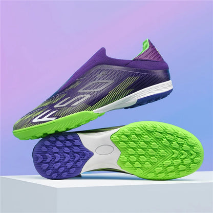 Nouvelles chaussures de football pour hommes, crampons antidérapants ultralégers FG pour gazon, chaussures de sport confortables pour adultes, chaussures de futsal antidérapantes