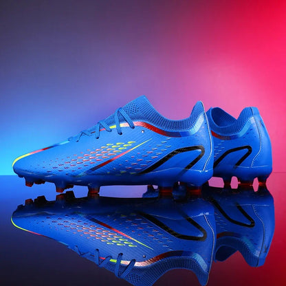 Nouveaux hommes chaussures de Football ultralégères TF/FG bottes de Football professionnelles unisexe antidérapant de haute qualité en gros livraison directe formation