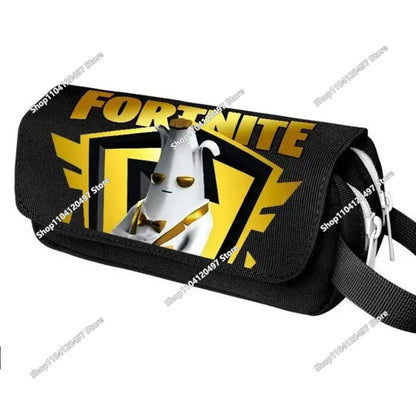 Estojo Escolar de Grande Capacidade Victory Royale para Rapazes e Raparigas, Fortnite Peely Llama Hero, Caixa para Canetas para Crianças e Adolescentes