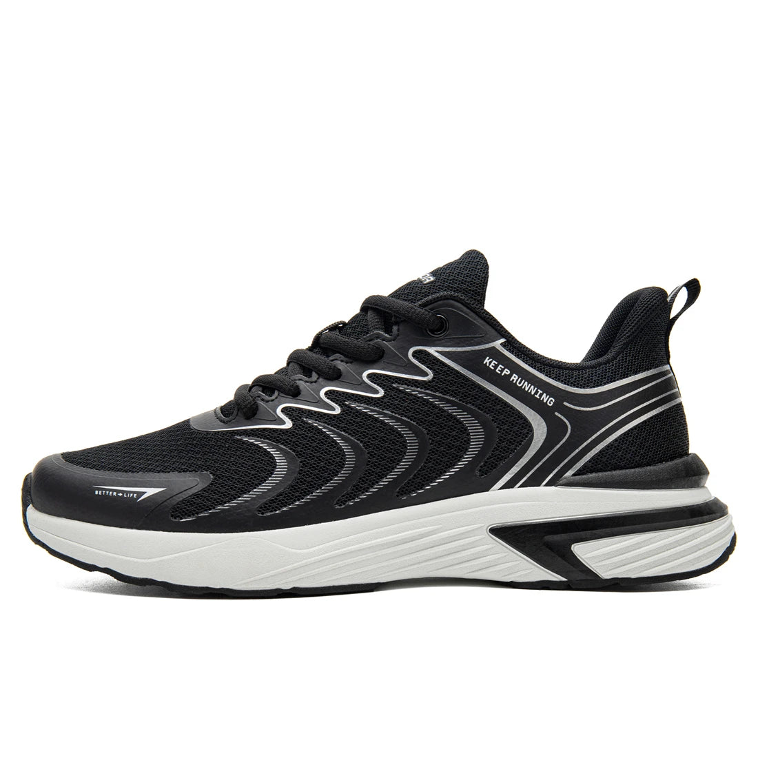 Chaussures de course pour homme Baasploa : baskets décontractées, légères, en mesh respirant, pour homme, d'extérieur, antidérapantes et résistantes à l'usure