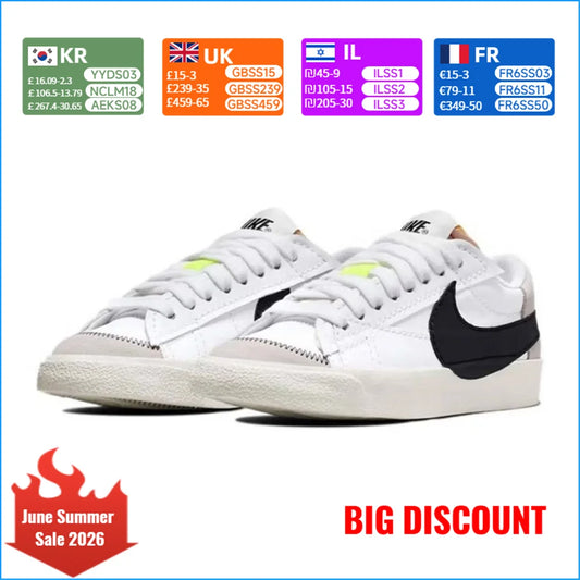 Nike Blazer Sneakers – Klassisches Retro-Design, strapazierfähig und bequem für den lässigen Alltag – DQ1470-101