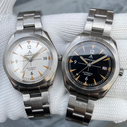 STEELFLIER Official SF751 Luxury Fashion Mechanical Wristwatch NH35 Movement Super Luminous 20Bar Waterproof Classic Dive Watch