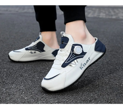 Platform Sneakers with Breathable Trendy Mesh for Summer, New Men's Sports and Leisure Shoes in Large Sizes 39-48
