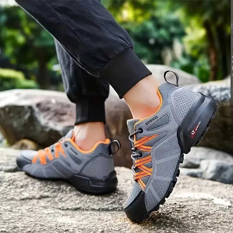 2025 Hiking Shoes for Men Non-slip Wear-resistant Comfortable Outdoor Hiking Sports Shoes Outdoor Running Shoes Walking Sports Shoes