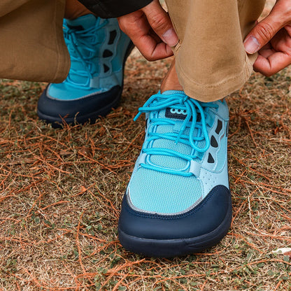 Oiaano Scarpe unisex a punta larga, stile barefoot, da uomo e da donna, sneakers per il tempo libero, in rete, traspiranti, comode, leggere, sportive, da passeggio, da corsa e da trekking