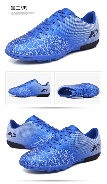 Hot Selling Youth Professional Long Nail Soccer Shoes Men's Broken Nail Football Shoes Children's Student Training Shoes