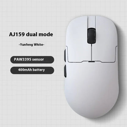 AJAZZ AJ159 APEX Mouse Tri Mode Wireless 8K PAW3950 Sensor Low Latency Gaming Mouse Charge Base Customize Lightweight PC Gamer