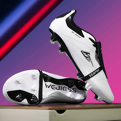 Nouvelles chaussures de football pour hommes, chaussures de soccer de haute qualité, crampons, chaussures unisexes pour femmes, vente flash, chaussures de futsal professionnelles, baskets TF/FG ultralégères