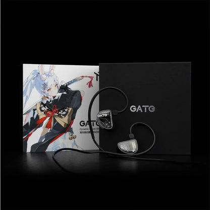 TRUTHEAR GATE Dynamic In-Ear Headphones Wired Earphones with 0.78 2-Pin Cable, HiFi Gaming Earbuds, High-Resolution Audio Monitor Earphones