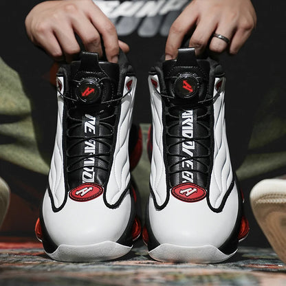 Chaussures de basket-ball pour hommes, respirantes, antidérapantes, portables, pour course à pied, entraînement de gymnastique, baskets d'athlétisme pour femmes