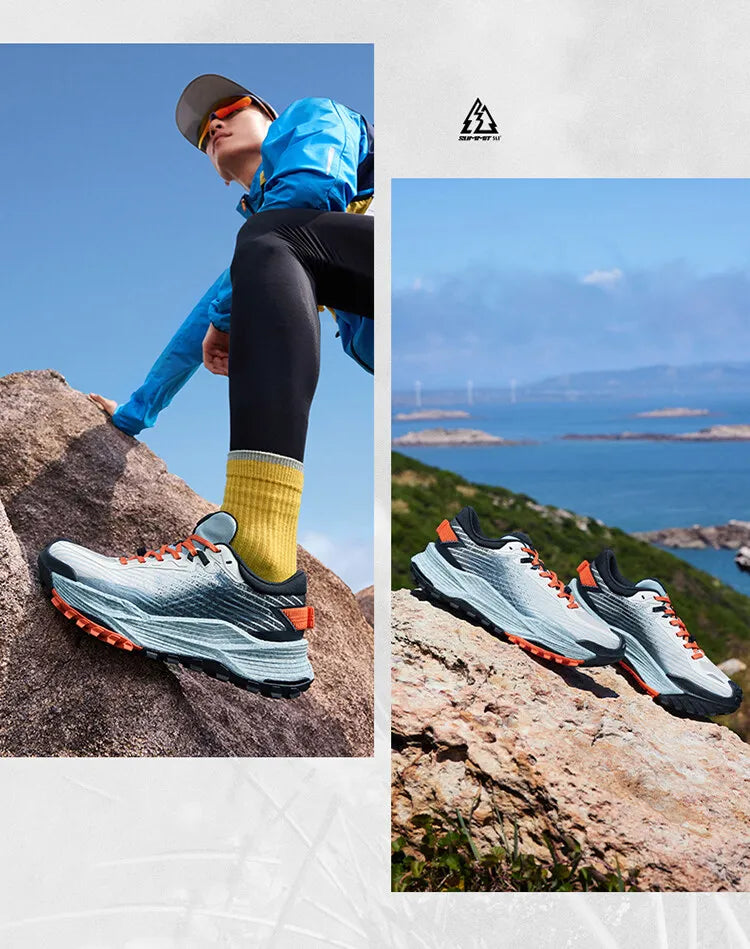 361 Degrees WUXIA 2.0 Lightweight Soft Airy Rebound Cushioning Non-Slip Outdoor Hiking Versatile Sneaker Male 672542201