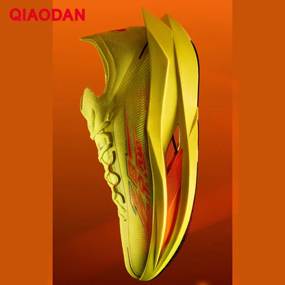 QIAODAN Feiying Plaid 3 Carbon Plate Men Running Shoes 2026 Marathon Racing Sneakers Rebound Cushion Athletic Shoes QDB023262290