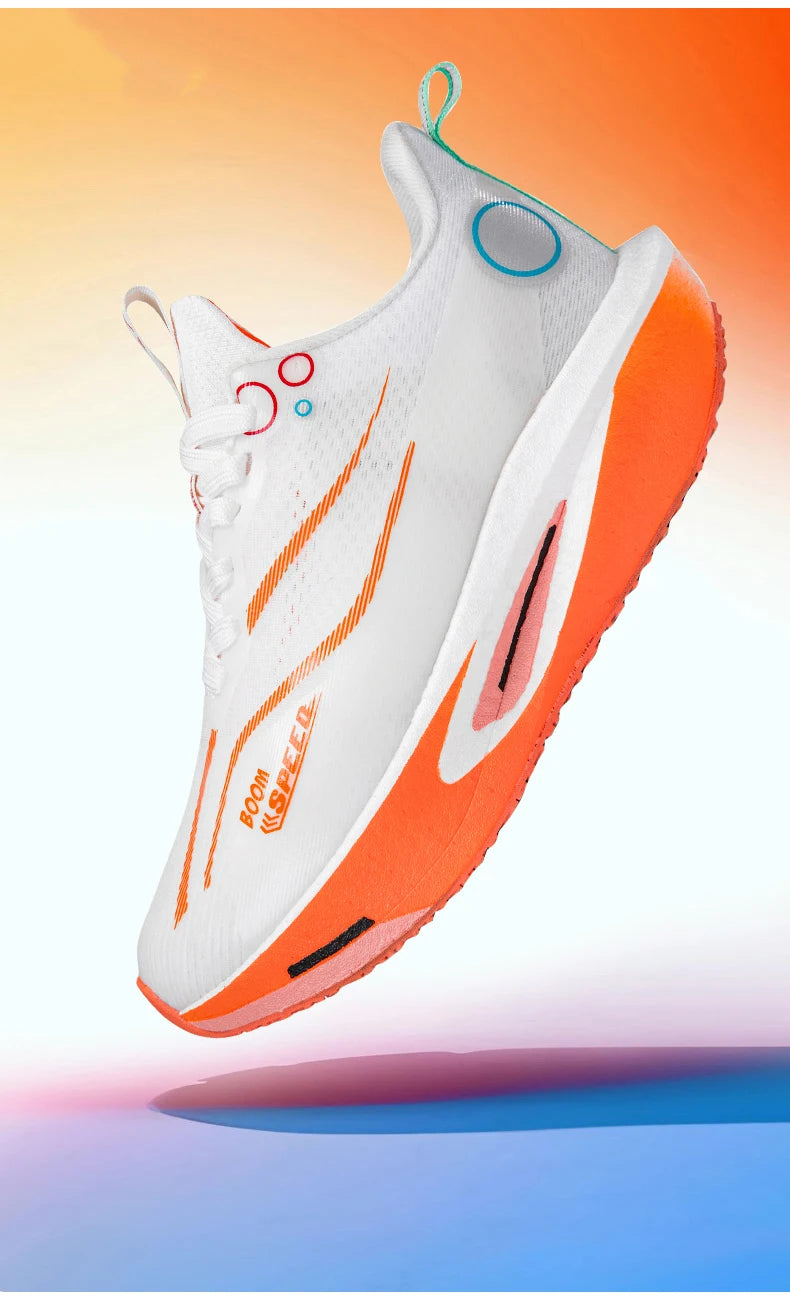 Carbon Plate Running Shoes Men Women Professional Marathon Racing Sneakers Breathable Lightweight Road Running Training Shoes