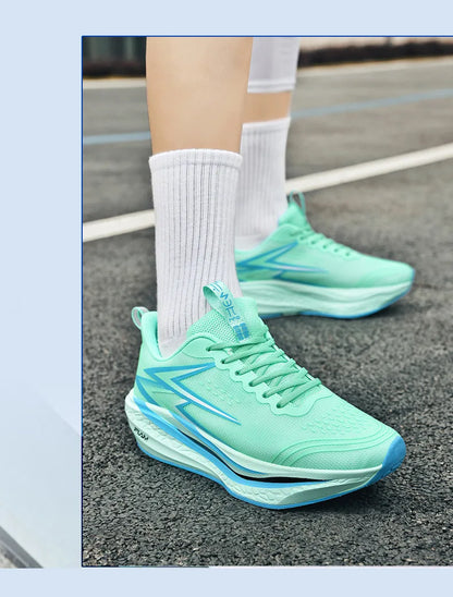 New Running Shoes Men Speciality Marathon Men's Sports Lightweight Carbon Board Women's Comfortable Athletic Nonskid Sneakers