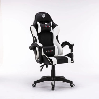Chaise de Gaming pour Étudiants Esports et Streamers avec Dossier Inclinable, Hauteur Réglable et Support Lombaire – Chaise de Bureau/Ordinateur