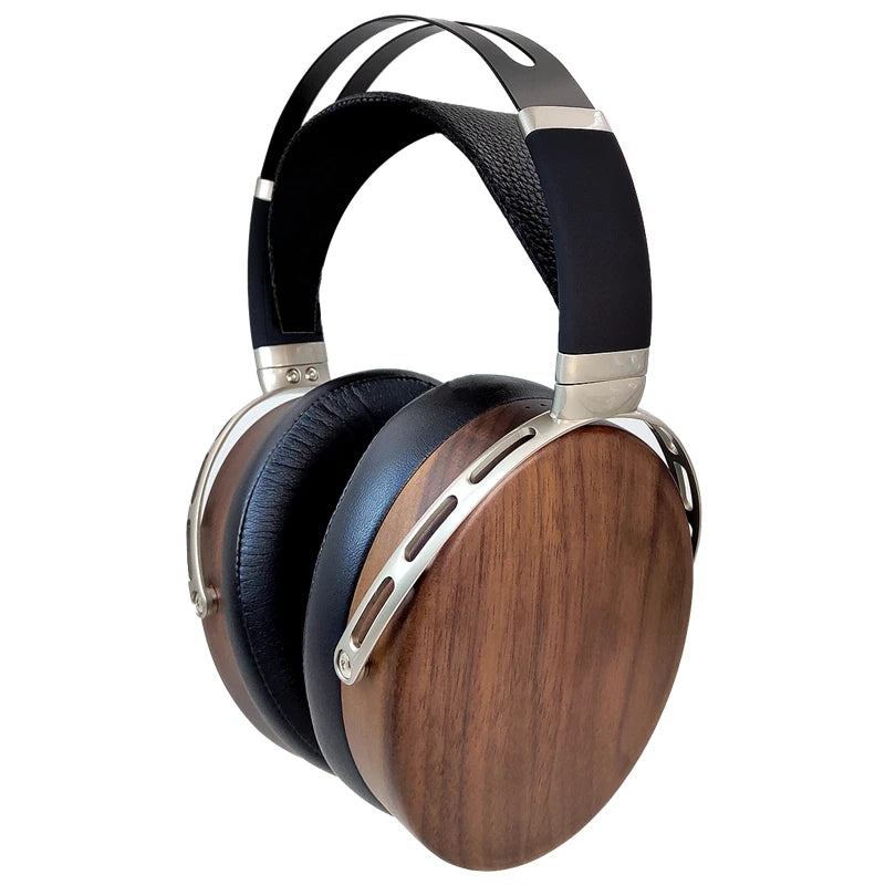 Kit de coque pour écouteurs DIY Walnut pour écouteurs. Accessoires pour écouteurs supra-auriculaires