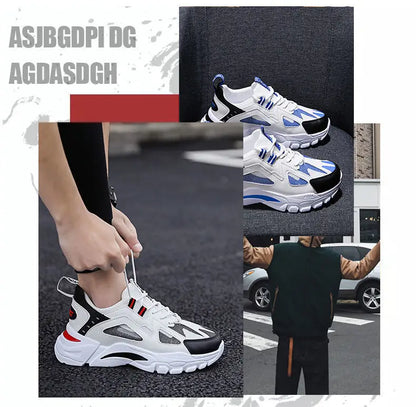 Nuove scarpe casual da uomo per l’outdoor, scarpe sportive alla moda, leggere, comode e traspiranti