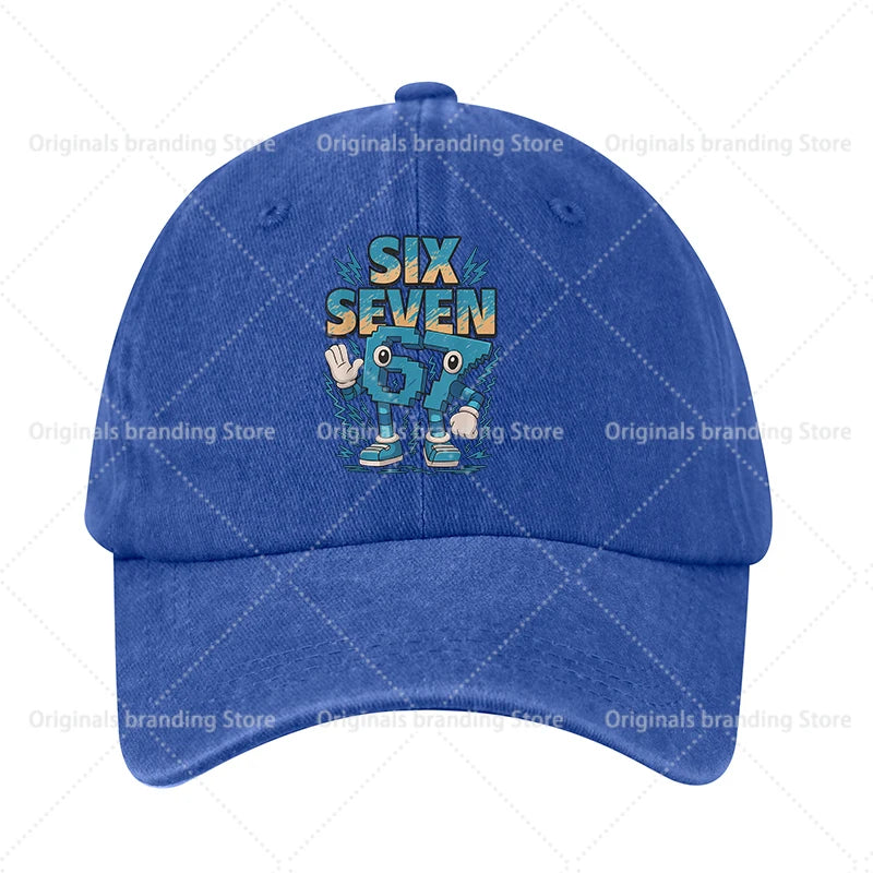 Steal A Brainrot 67 Children Baseball Cap Men Women Sun Hat New Adult Outdoor Sport Sunbonnet Retro Headgear Gift Hot Sales