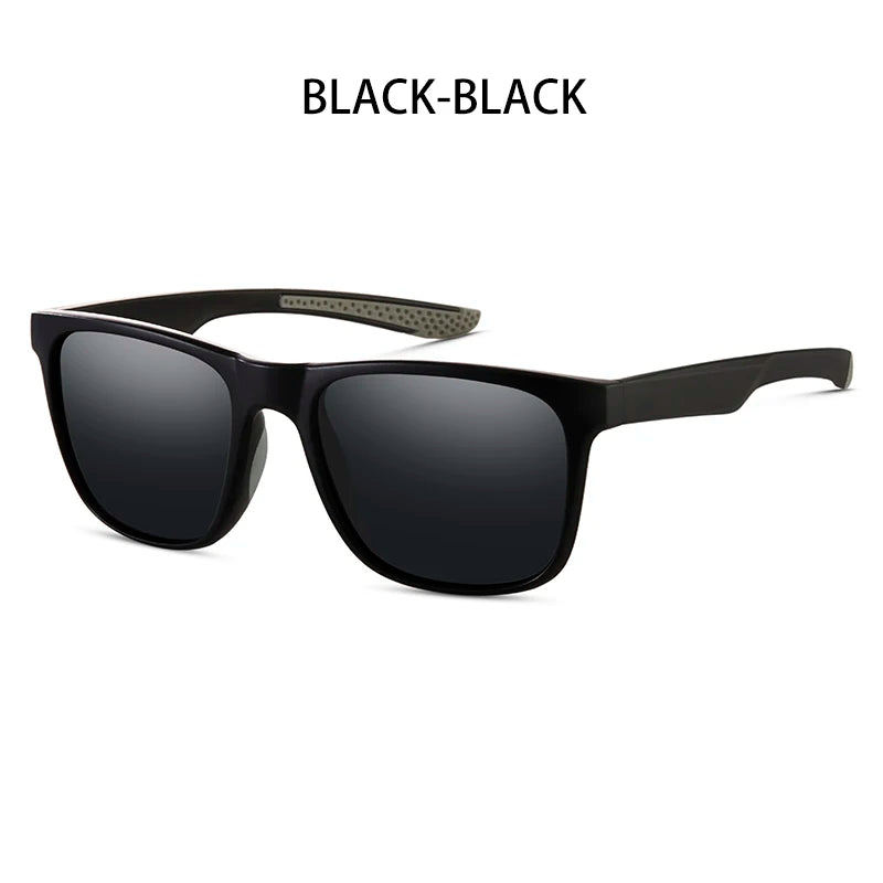 Fashion Sun Glasses Square Polarized Sunglasses man Driving Fishing Luxury Brand Designer UV400 Eyewear