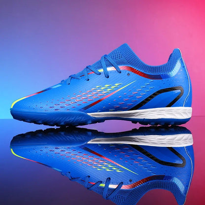 Nouveaux hommes chaussures de Football ultralégères TF/FG bottes de Football professionnelles unisexe antidérapant de haute qualité en gros livraison directe formation