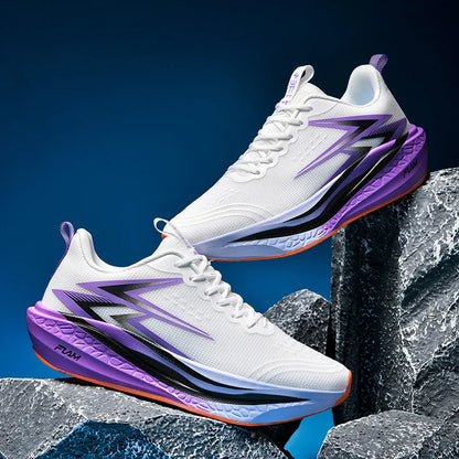 New Running Shoes Men Speciality Marathon Men's Sports Lightweight Carbon Board Women's Comfortable Athletic Nonskid Sneakers