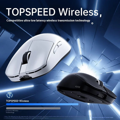 Official MCHOSE L7 Pro Wireless Gaming Mouse PAW3395 E-Sport Sensor Optical Switch TOPSPEED 8K Polling Rate 39g 250mAh Mouse