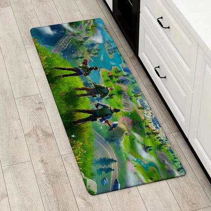 Entrance Front Door Doormat For Fortnites game Non-slip Kitchen Rug Living Room Rugs Balcony Bathroom Foot Mat Floor Mats Carpet
