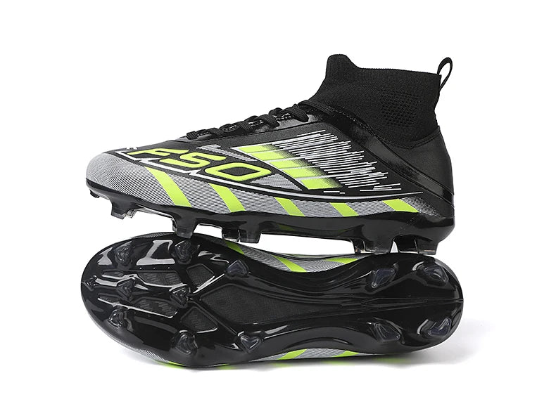 New Men Football Boots Non-Slip Boys Grass Cleats High-quality Match Soccer Shoes Hot-selling Sneakers Outdoor High-top Light