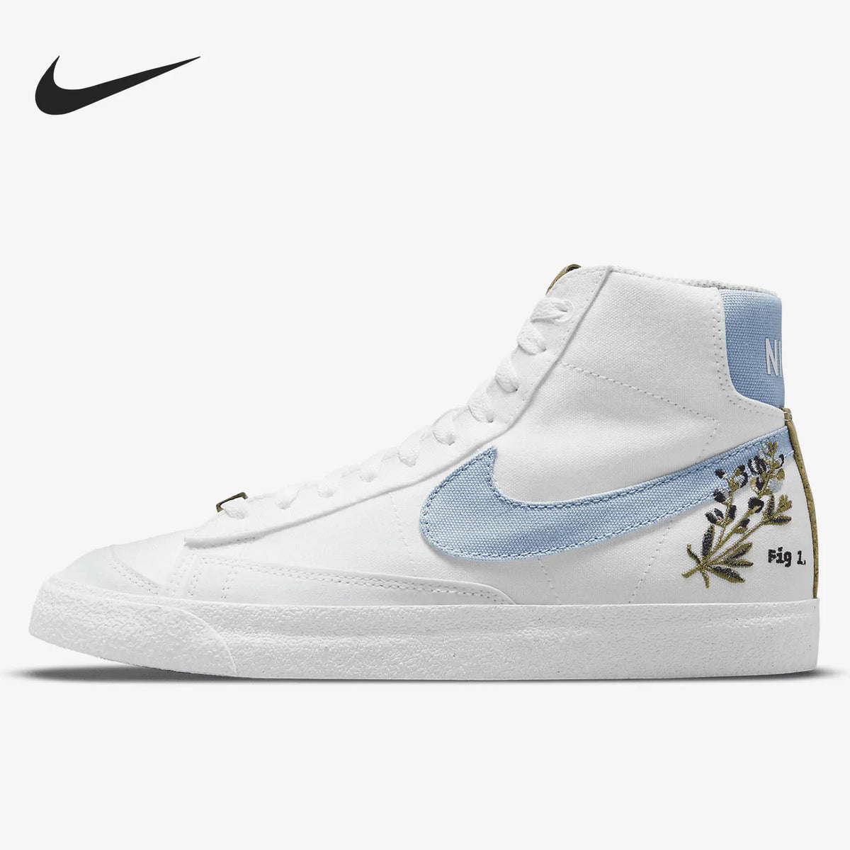 Nike Authentic Blazer – damskie sportowe trampki codzienne z piankową wkładką DC9265-100