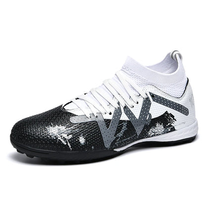 Botte de Football en salle, crampons de Futsal professionnels pour hommes, chaussures de Football pour adultes, durables, confortables, antidérapantes, baskets d'entraînement pour adolescents