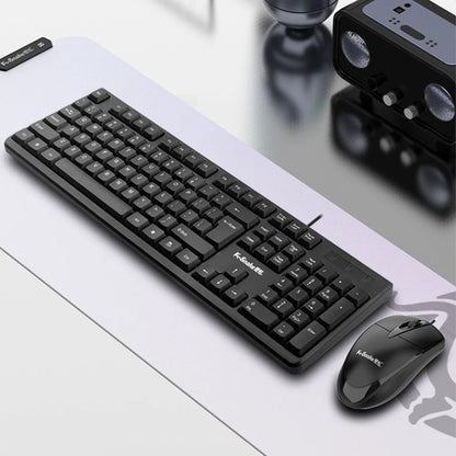 NEW USB Wired Keyboard For PC Computer Notebook Computer Keyboard with Optical Wired Mouse for Windows Mac OS Desktop Laptop PC