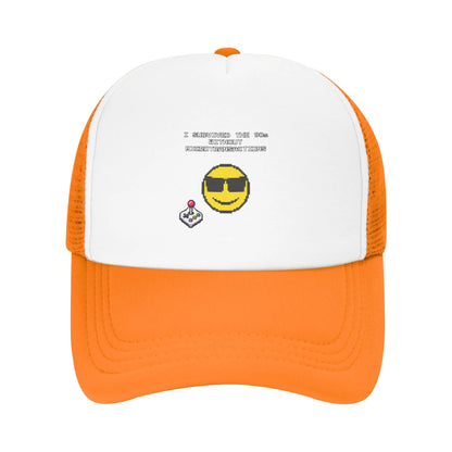Fashion I Survived The 90s Without Microtransactions Funny Gaming Meme  Mesh baseball cap  Gorra Brand Cap