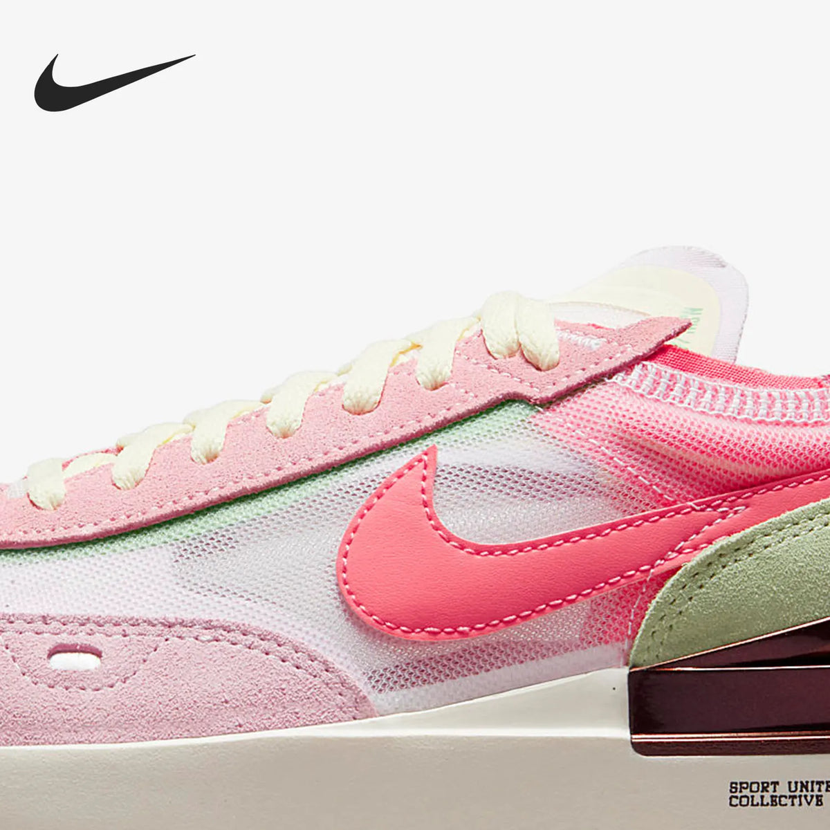 Nike Genuine WAFFLE ONE Women's Comfortable Running Shoes DM5452-161