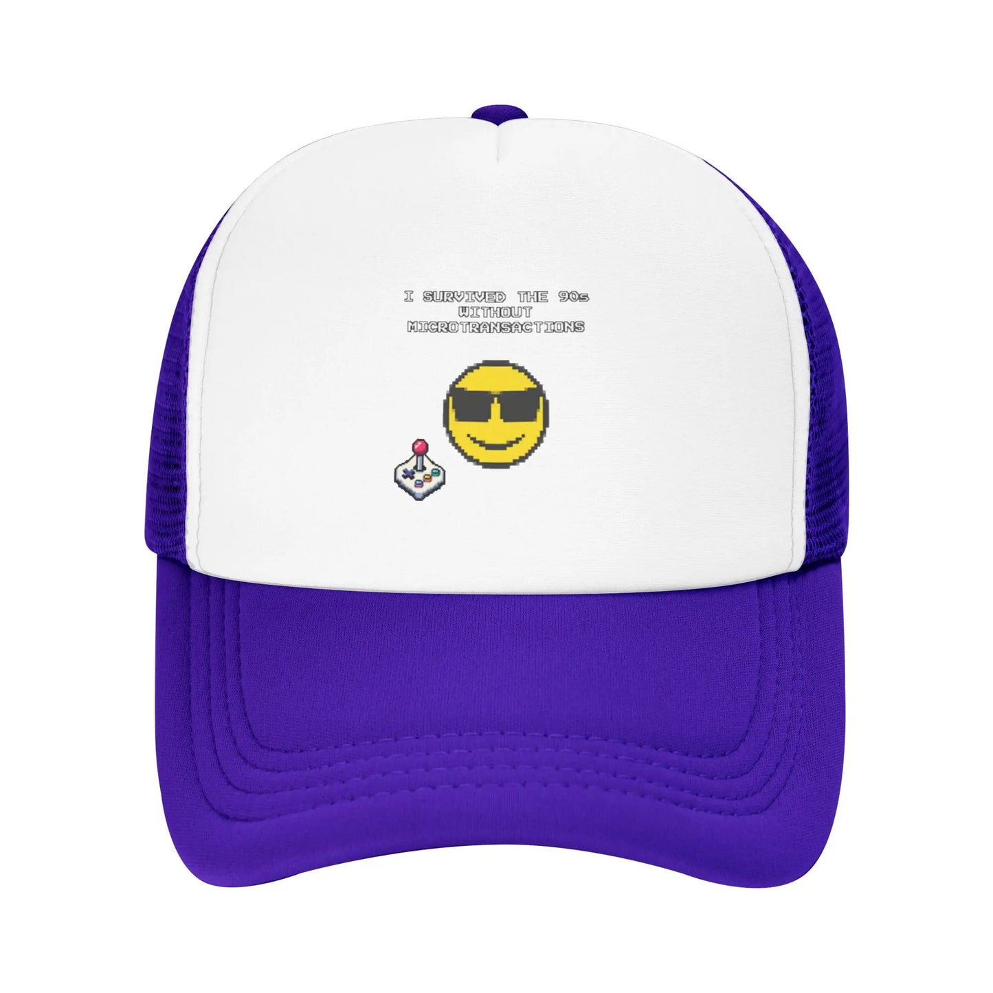 Fashion I Survived The 90s Without Microtransactions Funny Gaming Meme  Mesh baseball cap  Gorra Brand Cap