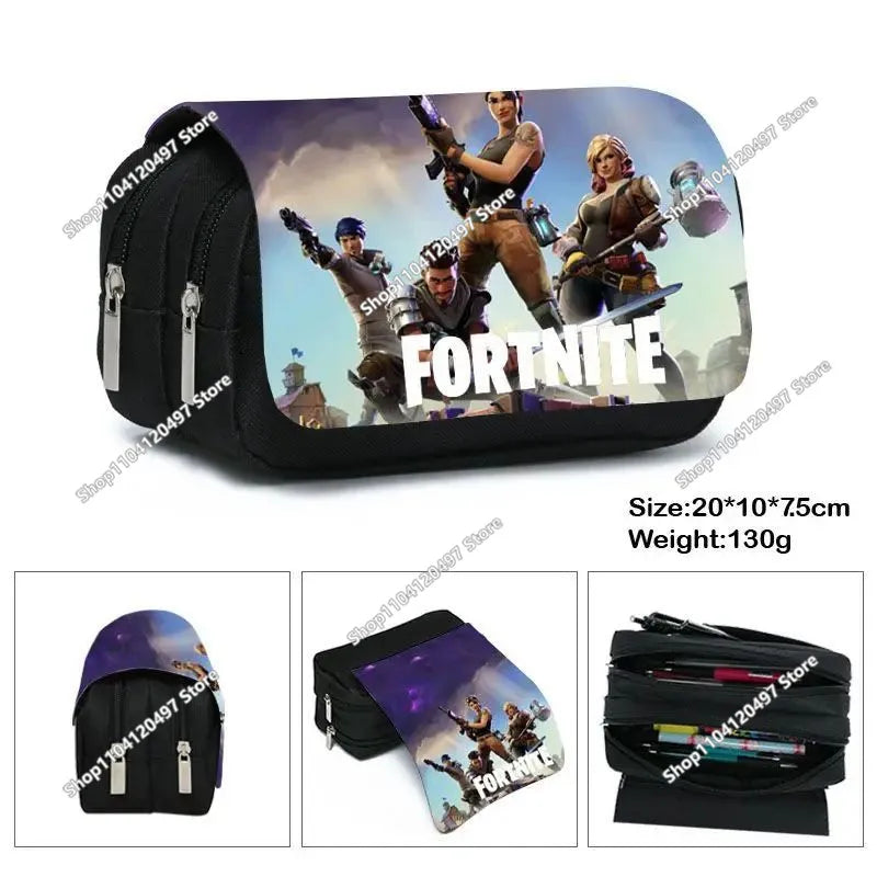 Fortnites SchoolBags Boys Girls Backpacks Large-capacity Knapsack High-quality Bookbags Fortress Night Figure Laptop Bag Gift
