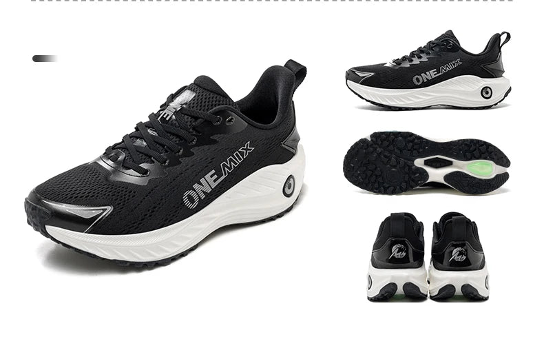 ONEMIX Scarpe da corsa casual Scarpe da jogging estive traspiranti Uomo Leggere Scarpe da palestra da donna Scarpe sportive ammortizzate da uomo per attività all'aperto