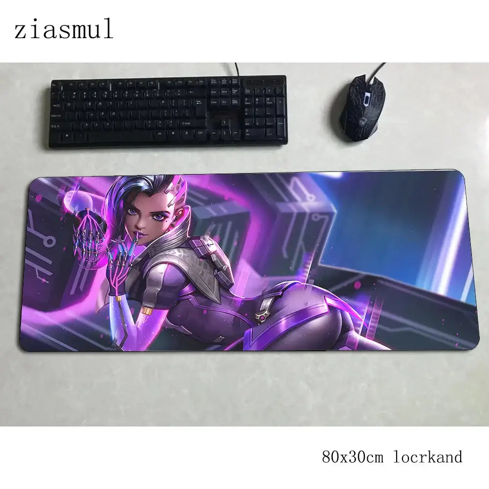 overwatch mouse pad gamer Aestheticism 800x300x3mm notbook mouse mat gaming mousepad Cartoon pad mouse PC desk padmouse mats