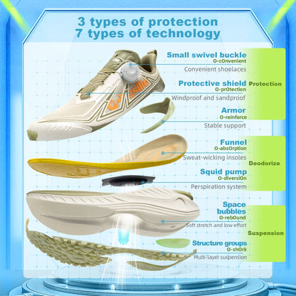 ONEMIX Scarpe sportive casual da viaggio autunno-inverno da uomo, scarpe da passeggio per attività all'aperto, scarpe leggere antiscivolo, scarpe da trekking per uomo